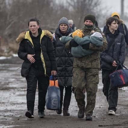 Kriget i Ukraina: De sköt civila, säger refuger