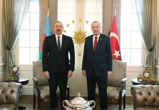 Erdogan se întâlnește cu Aliyev din Azerbaidjan în mijlocul războiului dintre Rusia și Ucraina