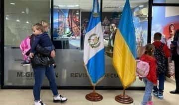 Guatemala ontvangt eerste aankomsten van Oekraïners die op de vlucht zijn voor conflicten