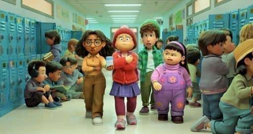 Puberteten går amok i Pixars Turning Red