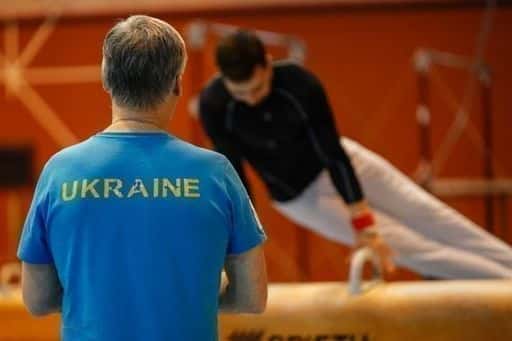 Ukrainsk gymnastik i skuggan av krig