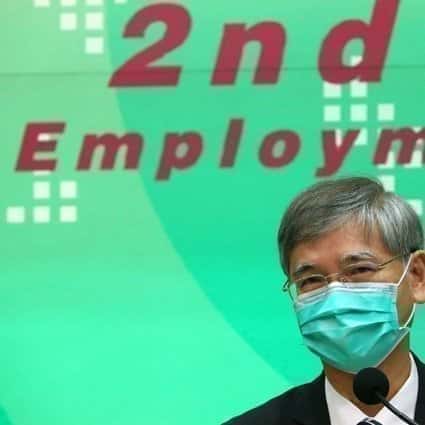 Hongkongs arbetschef pressar på för sjukskrivning för invånare i karantän