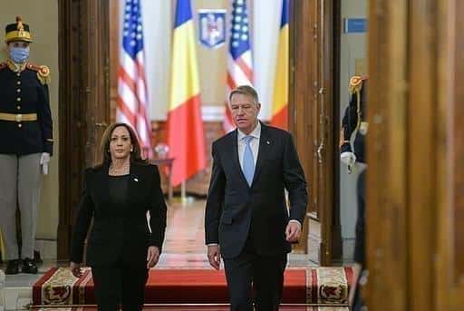 Rumänien - USA:s vd Kamala Harris betonar USA:s engagemang för Nato under besöket i Bukarest