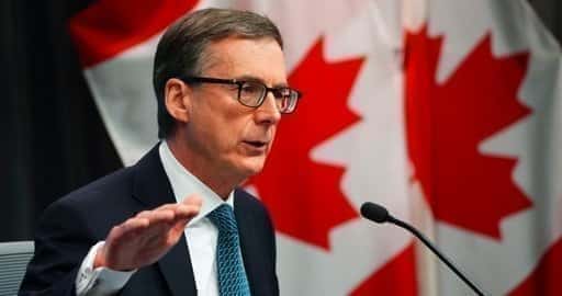 Kanada - Guverner banke: Davek na ogljik poveča stopnjo inflacije za skoraj pol točke