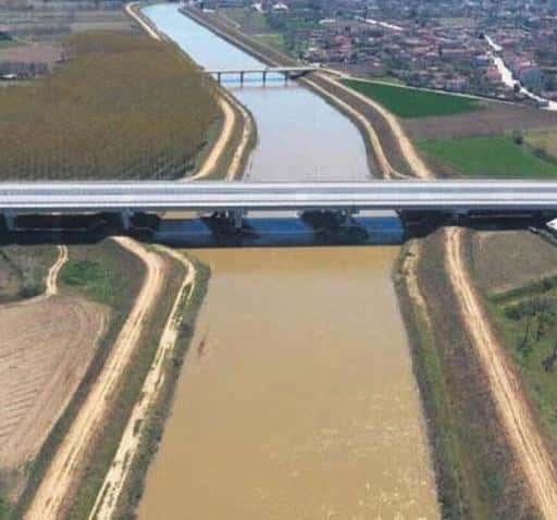 Kanaal van Edirne om overstromingen van Meriç-rivier te stoppen