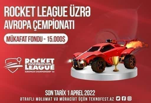 As inscrições para o Campeonato Europeu da Rocket League continuam como parte do TEKNOFEST Azerbaijão