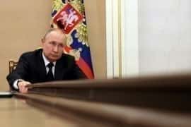 Putin pravi, da bo Rusija dosegla ukrajinske cilje, obsoja sankcije