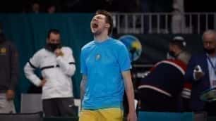 The first racket of Kazakhstan reacted to the defeat in the tournament in the United States