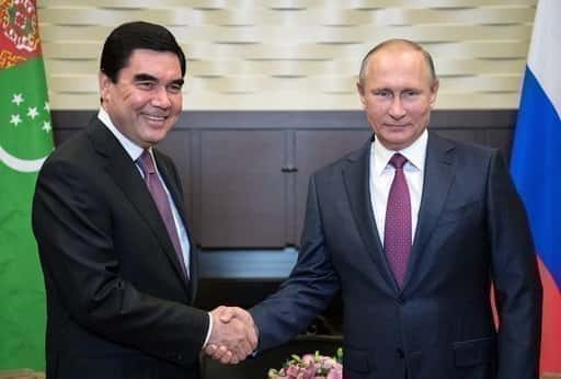Putin addressed the current and elected presidents of Turkmenistan