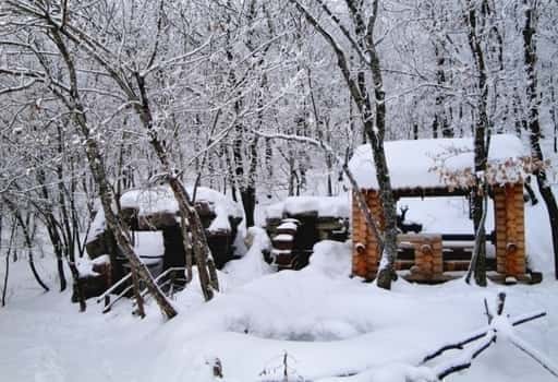Азербејџан - Највећа количина снега у северном региону пала је у селу Алтиагај Кхизи ВИДЕО ВИДЕО