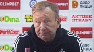 Resignation? I don't pay attention to it. The coach of Aktobe commented on the defeat from Astana