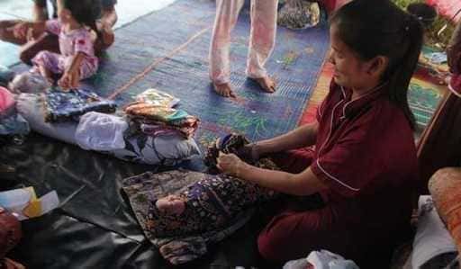 ASAR Humanity verteilt Hilfe für die Überlebenden des Erdbebens in West Pasaman