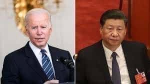 Xi talar ut mot konflikt i samtal med Biden om Ryssland