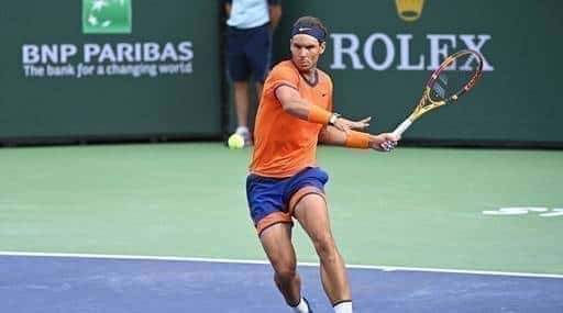 Rafael Nadal wint strijd van generaties om finale Indian Wells te bereiken