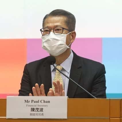Hongkongs ekonomi kommer att krympa under första kvartalet, säger finanschefen