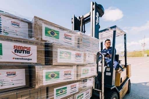 Кампанията набира дарения за храна на бразилските бежанци от войната в Украйна