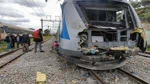 Medio Oriente - Due treni si scontrano in Tunisia, 95 persone ferite