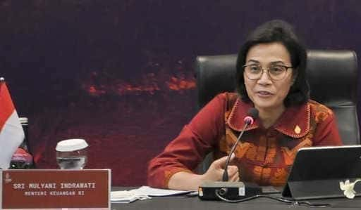 Na frente dos empresários, Sri Mulyani afirma 11% de taxa de IVA a partir de 1º de abril