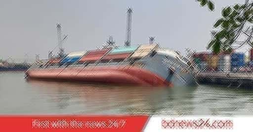 Бангладешское судно затонуло у порта Калькутты
