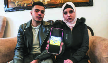 In fuga dall'invasione, la moglie ucraina raggiunge Gaza con il marito palestinese