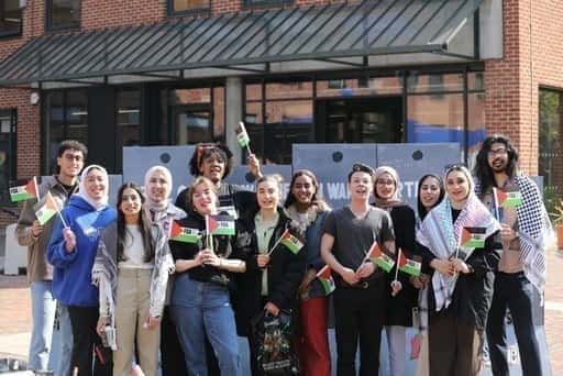 Solidaritatea cu Palestina a unit profesorii și studenții