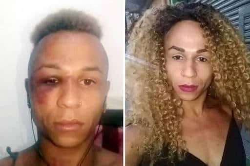 Транс жена казва, че е била нападната от 2 мъже в центъра на Сао Пауло