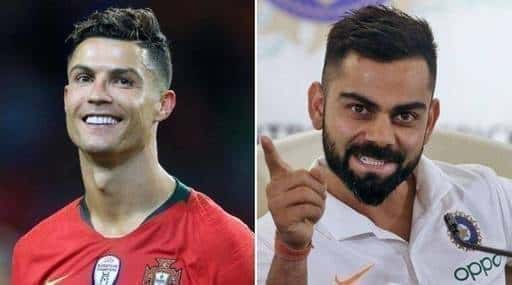 'Virat Kohli é o Cristiano Ronaldo do críquete com certeza'