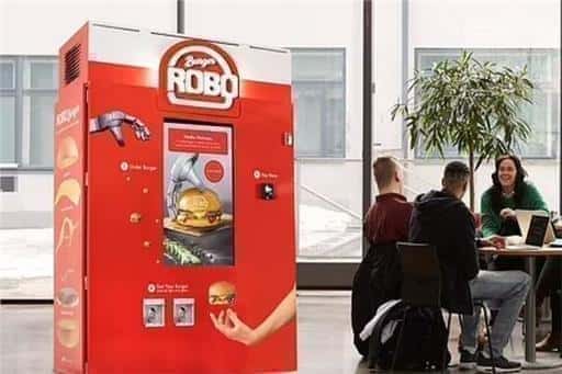 RoboBurger: automaat die verse hamburgers serveert met behulp van kunstmatige intelligentie