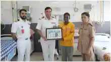После ее выздоровления Индия репатриирует моряка береговой охраны Сейшельских островов, которому потребовалась неотложная медицинская помощь в открытом море.