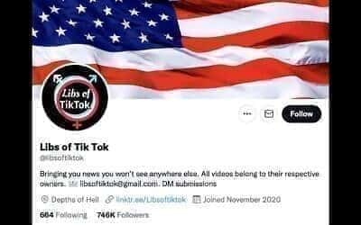 Ativista do Twitter por trás de 'Libs of TikTok' de extrema-direita revelou ser judeu ortodoxo dos EUA