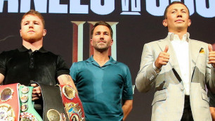 Die besten Momente der Pressekonferenz Golovkin und Canelo vor der Trilogie