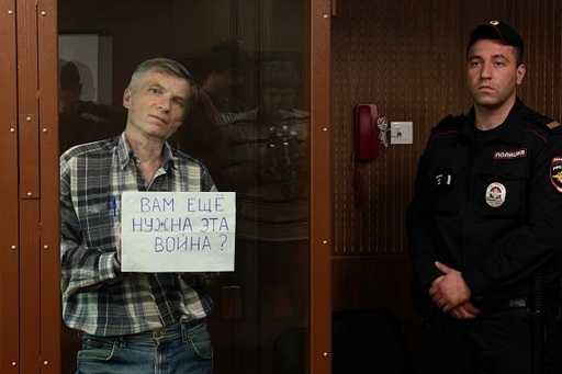 Градски съветник на Москва осъден на 7 години затвор за антивоенен коментар