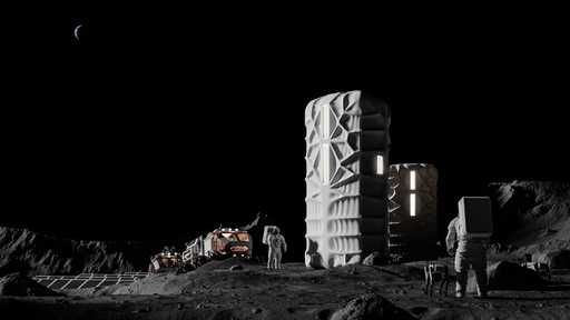 Swiss students presented a prototype housing for astronauts conquering the Moon and Mars