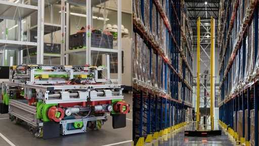 Yandex presented prototypes of warehouse robots