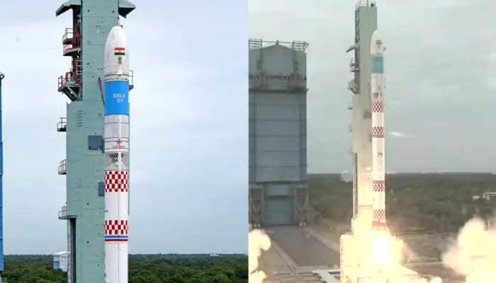 India launches SSLV rocket with two satellites