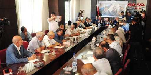 В Дамаск се проведе среща в знак на солидарност с палестинския народ