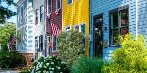 Инвентаризация домов в США росла рекордными темпами в июле
