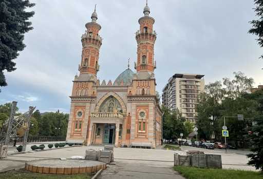 Mošeja Murtuza Mukhtarova v Vladikavkazu je najelegantnejši arhitekturni spomenik v Rusiji.