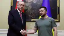 Erdogan pravi, da Turčija stoji na strani Ukrajine, svari pred še enim Černobilom