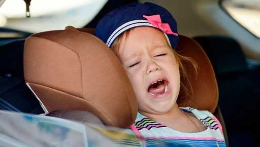 استنتج العالم صيغة نوبات غضب الأطفال أثناء السفر بالسيارة