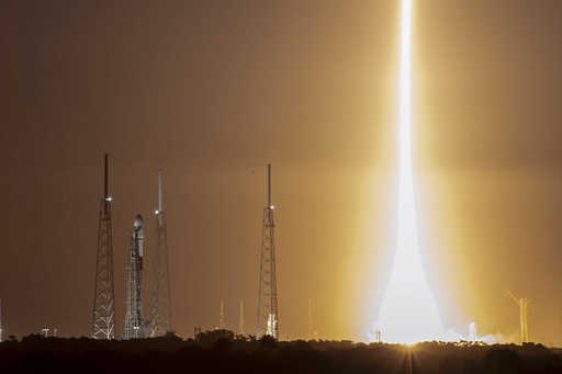 SpaceX launched a rocket with 35 satellites