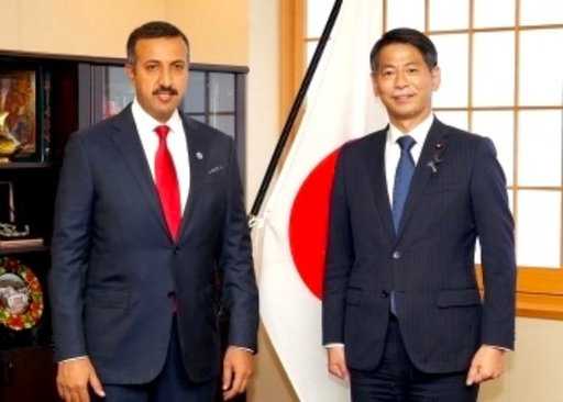 Bližnji vzhod – bahrajnski podsekretar za politične zadeve se sreča z japonskim državnim ministrom