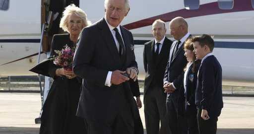 Kráľovná rakva sa vráti do Londýna, keď kráľ Charles navštívi Severné Írsko