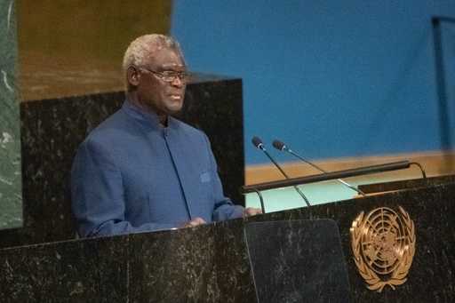 Liderul Solomons pretinde neutralitate în fața ONU, dar apără legăturile cu China