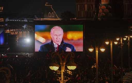 Putin: Víťazstvo bude naše, vitaj doma