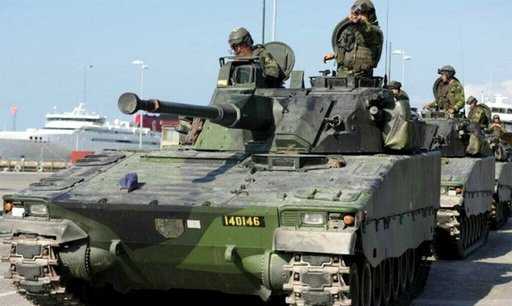 Švedska dovoljuje izvoz vojaškega materiala v Turčijo