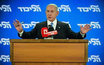 Netanyahu: Lapid ger bort suveränt territorium till Hizbollah i ett maritimt avtal