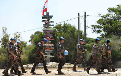 Israel och Libanon undertecknar ett maritimt gränsavtal torsdag eftermiddag vid FN-basen