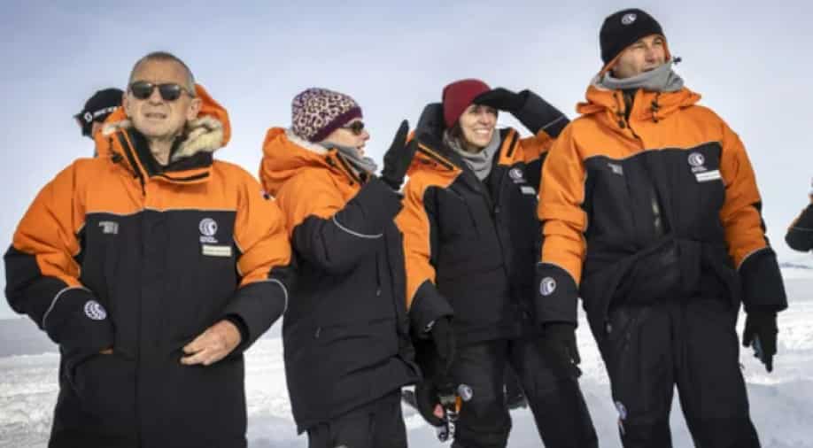 Nya Zeelands premiärminister Jacinda Ardern besöker Antarktis för att lyfta fram klimatförändringarna