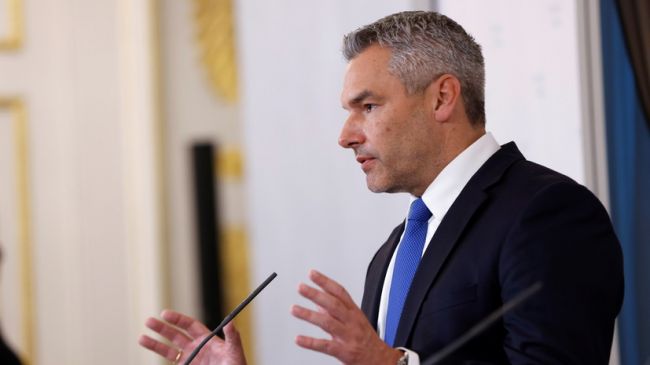Austria opposed the accelerated accession of Ukraine and Bosnia to the European Union